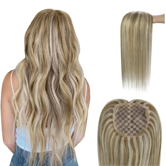 Hair Topper Real Human Hair For Loss Hair