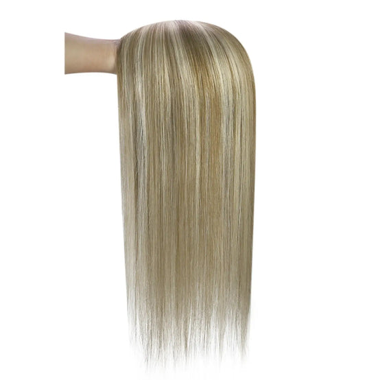 Hair Topper Real Human Hair For Loss Hair for women