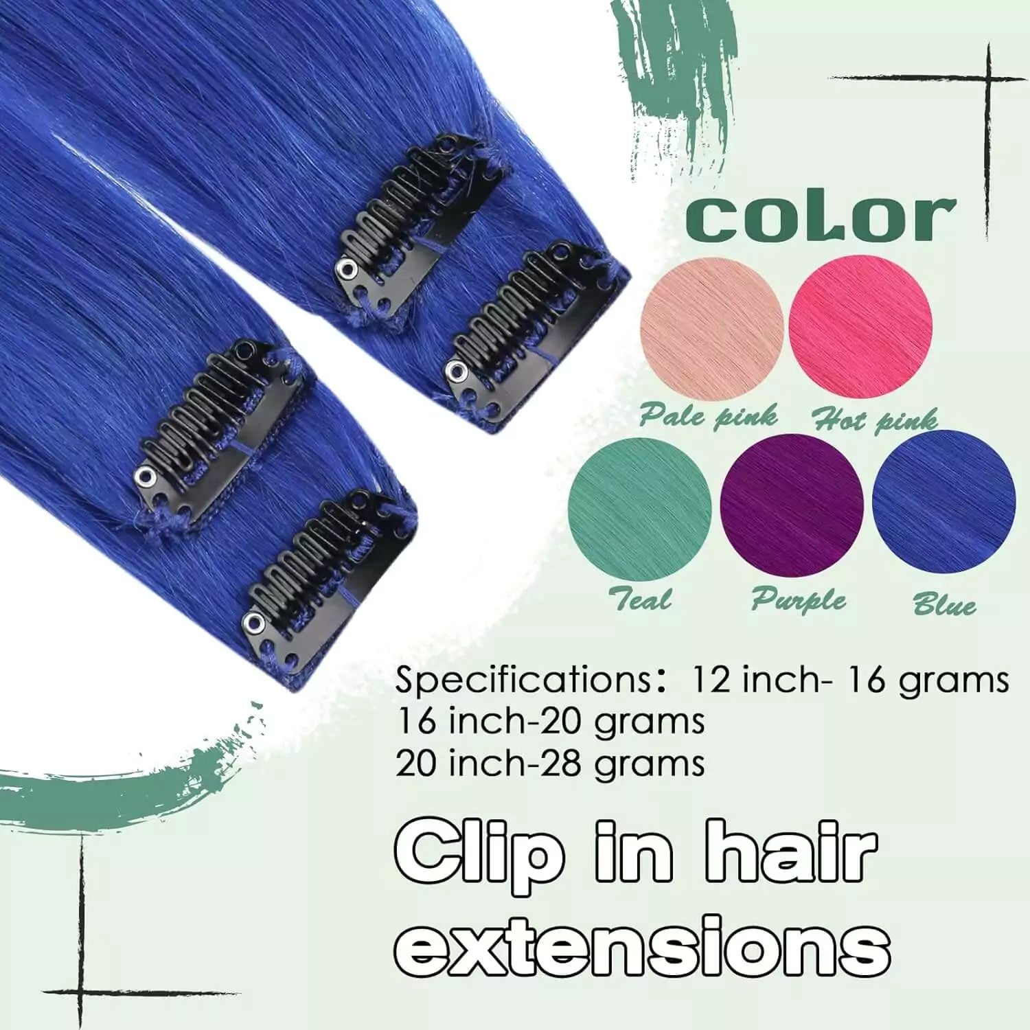 clip in human hair extensions