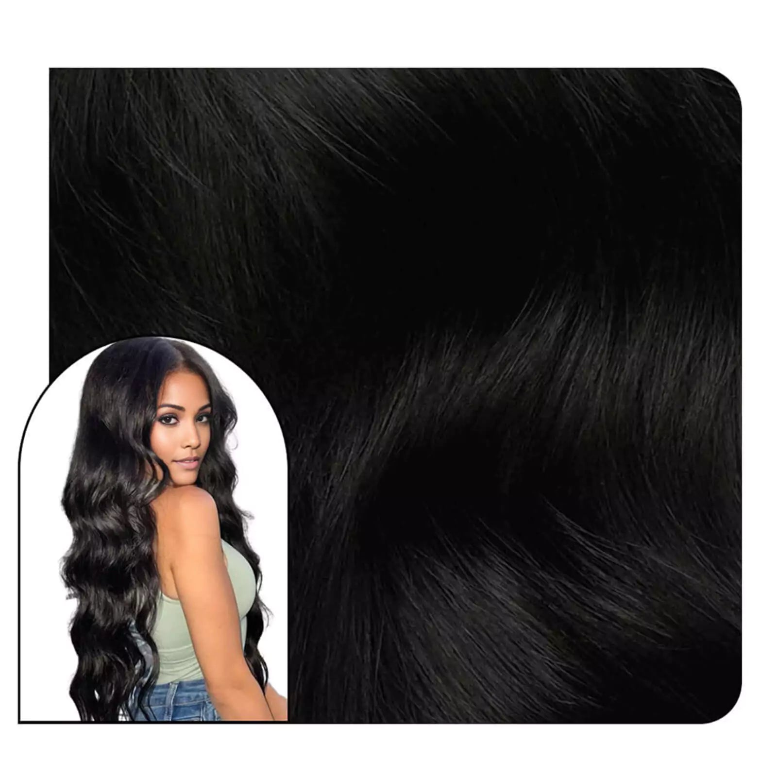 curly tape ins hair extensions injected tape ins for women