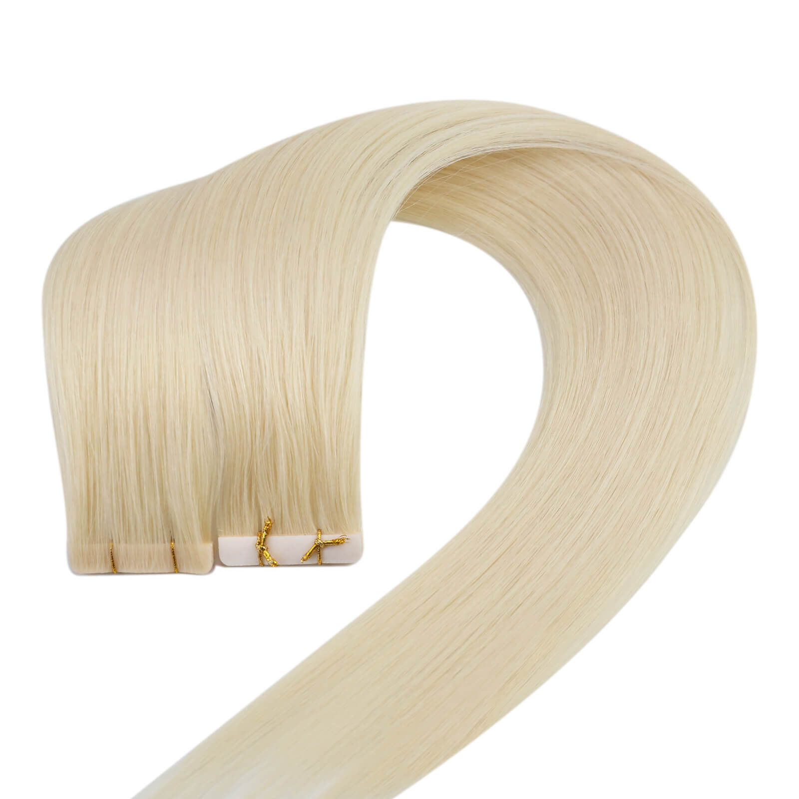 real human hair tape in extensions