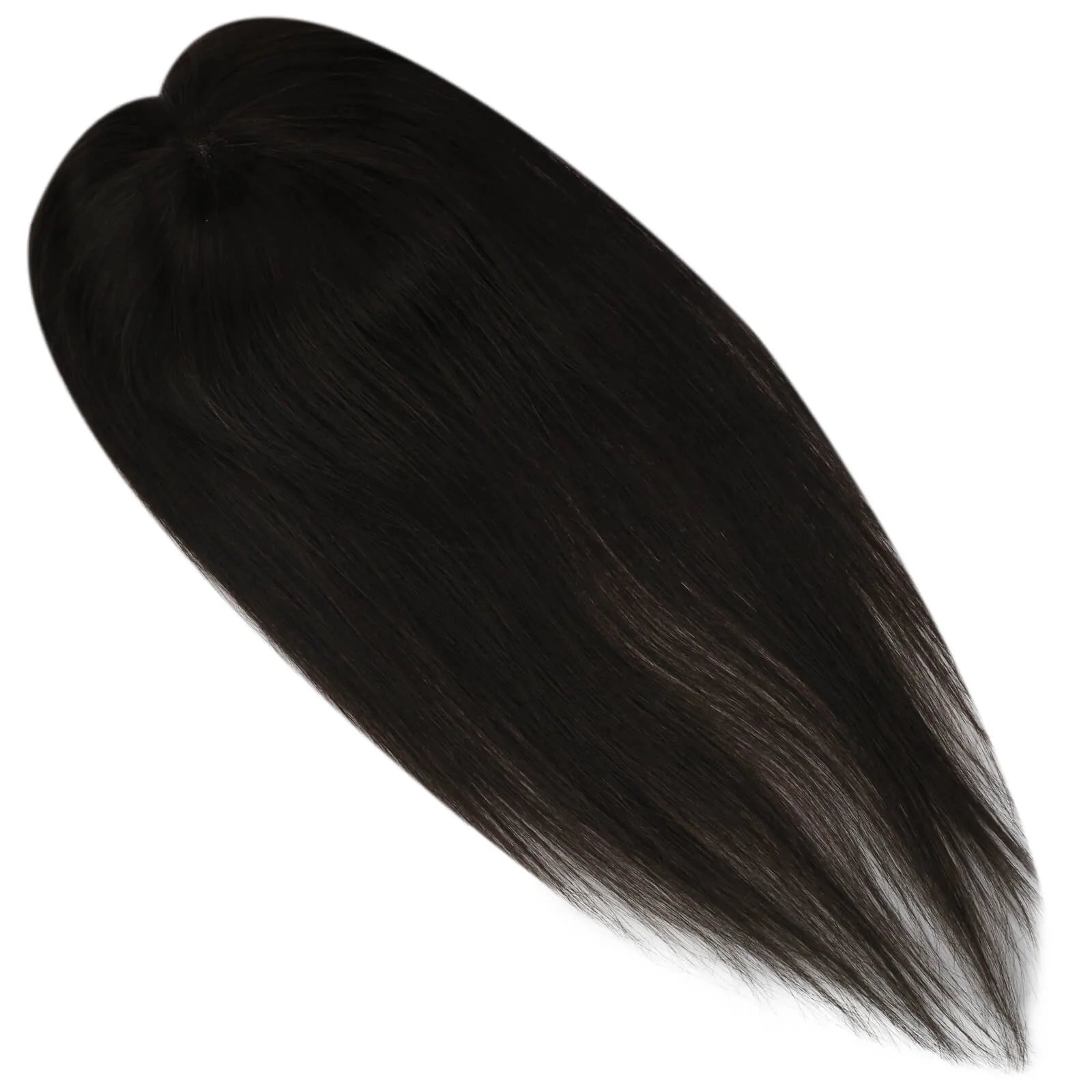 human hair dark brown wiglet